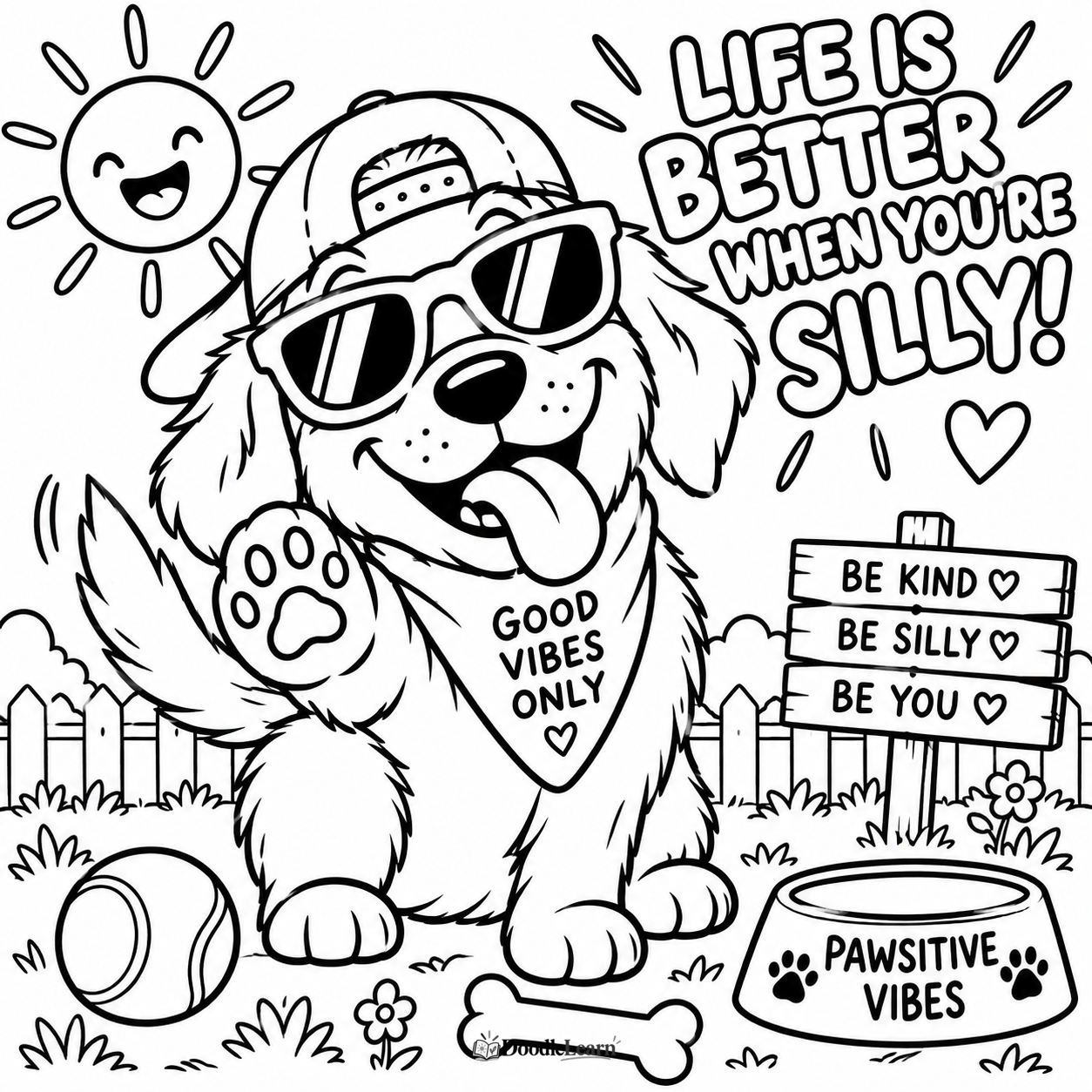 Free printable Skateboarding Cow coloring page for kids