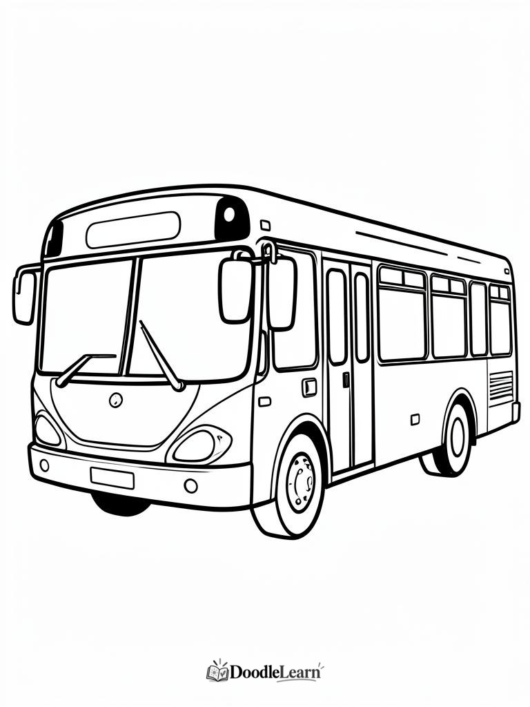 Free printable Rubbish Truck coloring page for kids