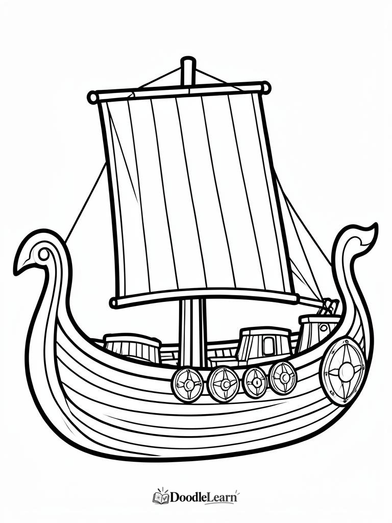 Free printable Ancient Pottery coloring page for kids