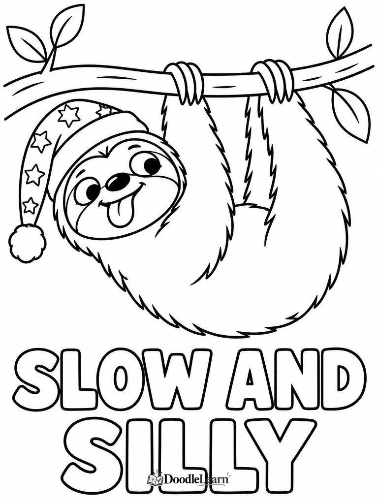 Free printable Laugh Out Loud coloring page for kids