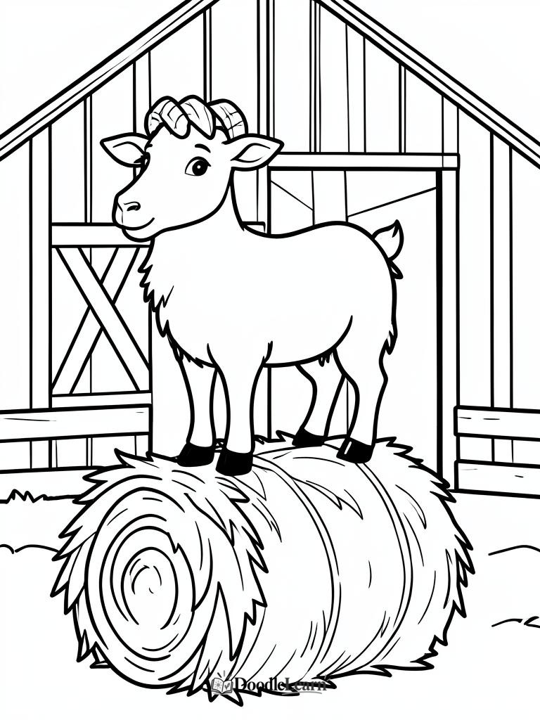 Free printable Cow Close-Up coloring page for kids