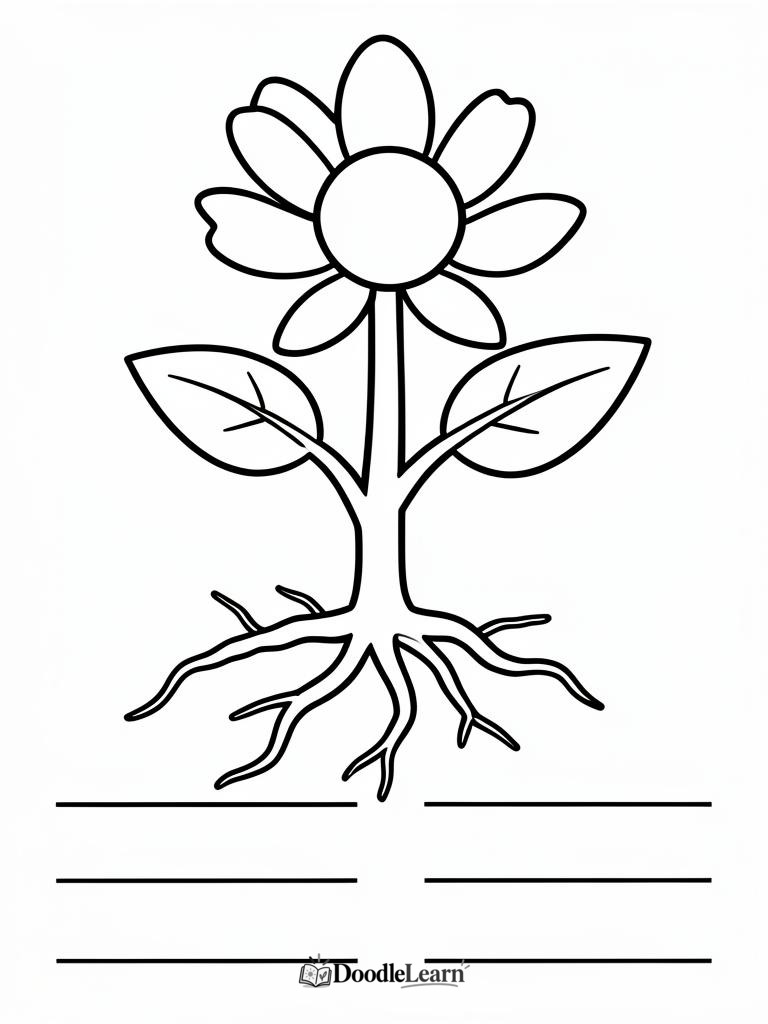 Free printable Butterfly Life Cycle coloring page for kids