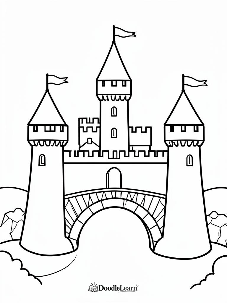 Free printable Roman Soldier coloring page for kids