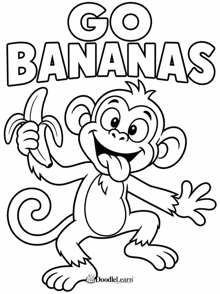 Free printable Giggle Page coloring page for kids
