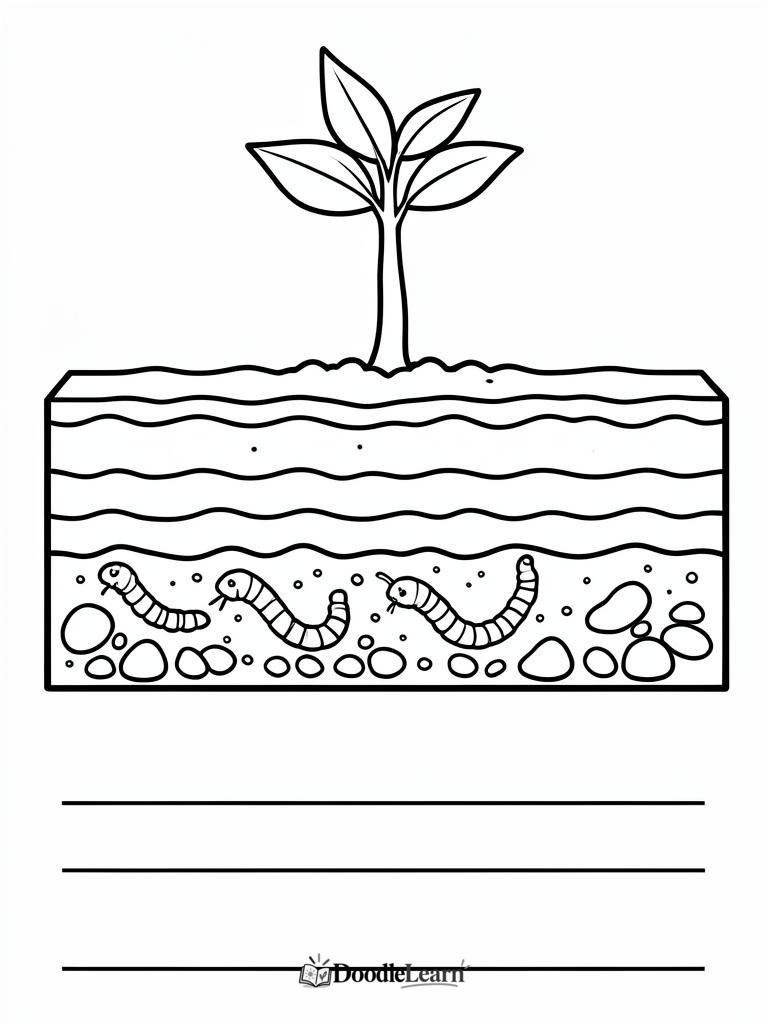 Free printable Mountain Formation coloring page for kids